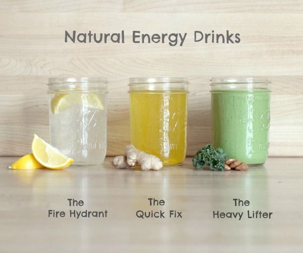 Homemade energy drinks with allnatural ingredients 1 Million Women