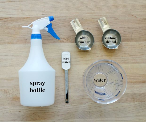 Homemade shop glasses cleaner