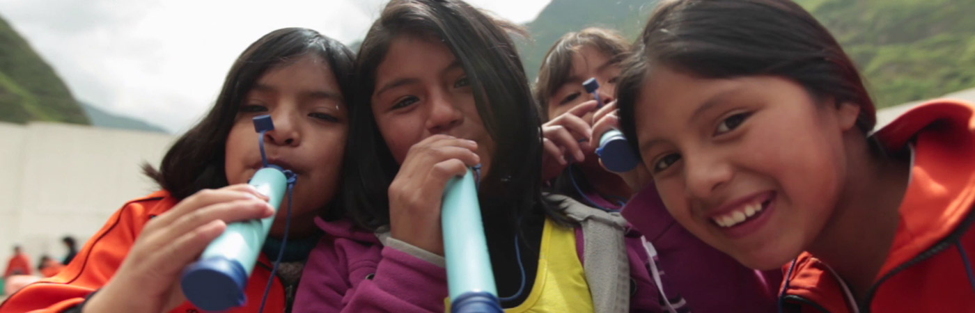 10,000 Water is Life Straws Give Haitians Clean Drinking Water