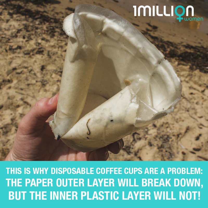 Are Take-Away Coffee Cups Recyclable? | 1 Million Women