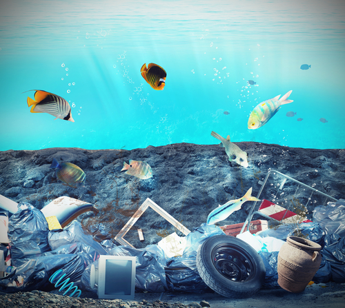 Can we solve the plastic problem with a fishing rod?